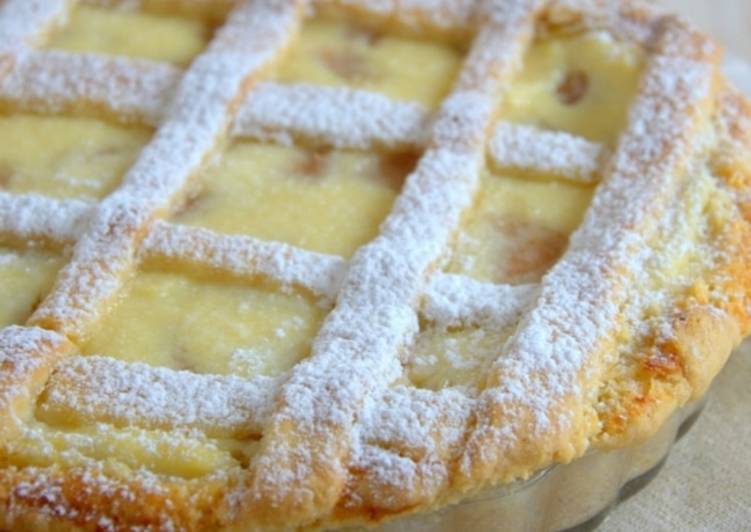 Crostata ricotta e pere