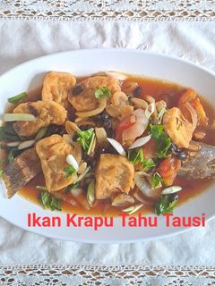 Foto resep 47🩷Ikan Krapu Tahu Tausi🩷