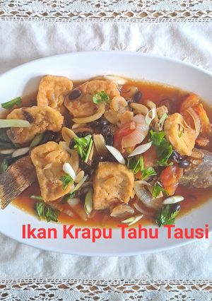 Foto resep 47🩷Ikan Krapu Tahu Tausi🩷