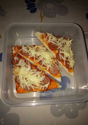 Foto resep Pizza roti tawar
