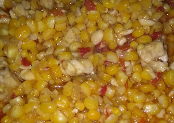 Resep: Serundeng jagung Yang Mudah