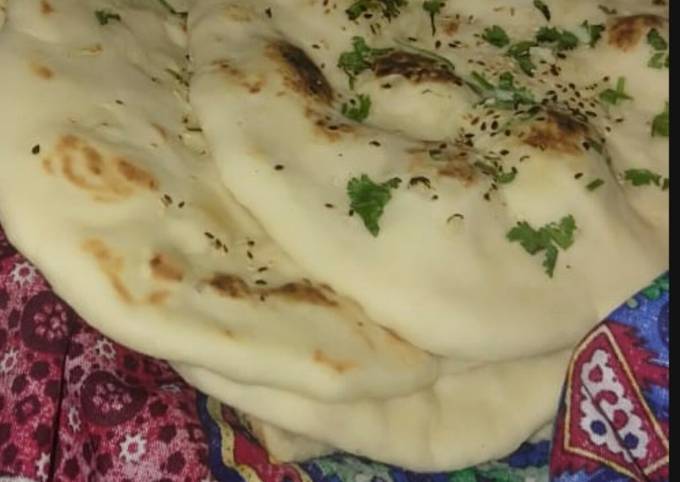 Simple Way to Make Award-winning Naan(garlic) without oven &amp;tandoor