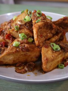 Foto resep Tahu Kecap Ebi Pedas