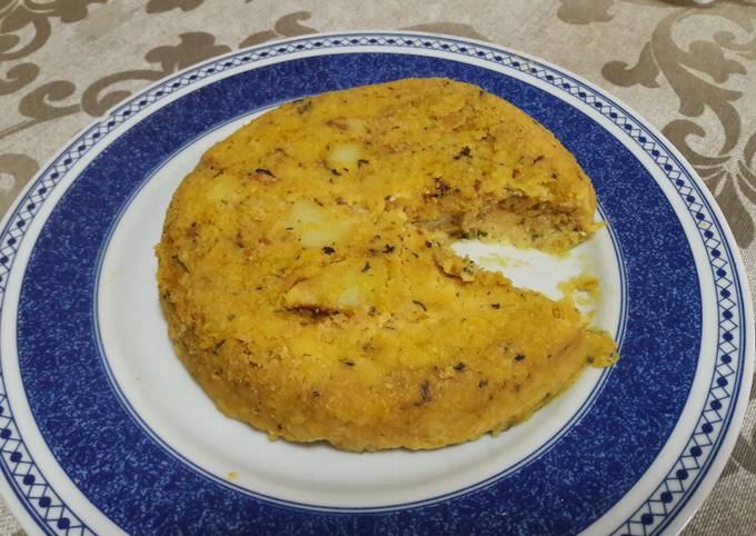 🇪🇸tortilla Española De Garbanzo Vegana Sin Harina 🍳 Receta De Alberto