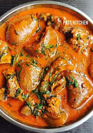 A picture of Ogbono Soup.