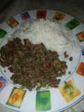 Picadillo de carne molida🥩🍽️