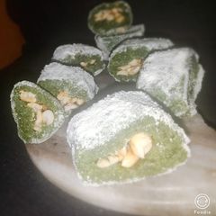 Spinach Peanut halwa😋 A picture of Spinach Peanut halwa😋.