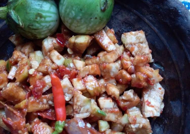 Sambel terong bulet
