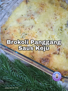 Foto resep Brokoli Panggang Saus Keju