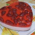 Tarta mousse de fresa