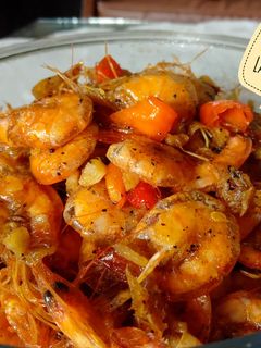 Foto resep Udang Hot Lada Hitam