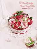 Chocolate Muffin Flowers Bouquet Cake