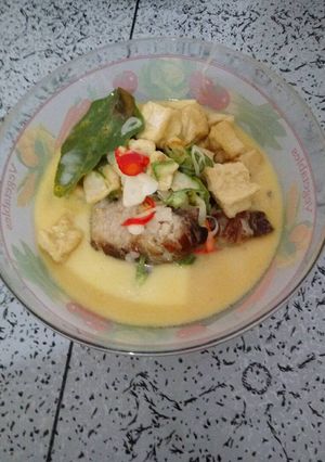Foto resep Mangut ikan pari asap