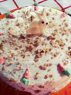 Una foto de Torta zanahoria nuez 🐇🍰