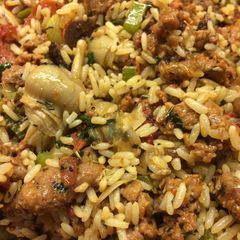 A picture of Italian Dirty Rice.