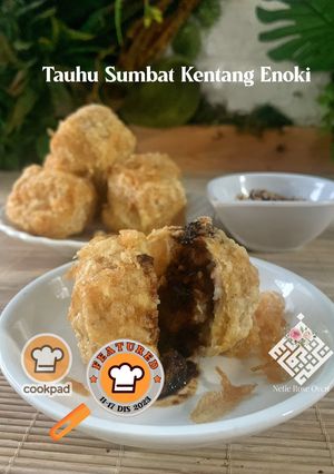 Gambar Tauhu Sumbat Kentang Enoki