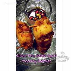 A picture of Grilled Tuna Inside Squid "Mommy Danend".
