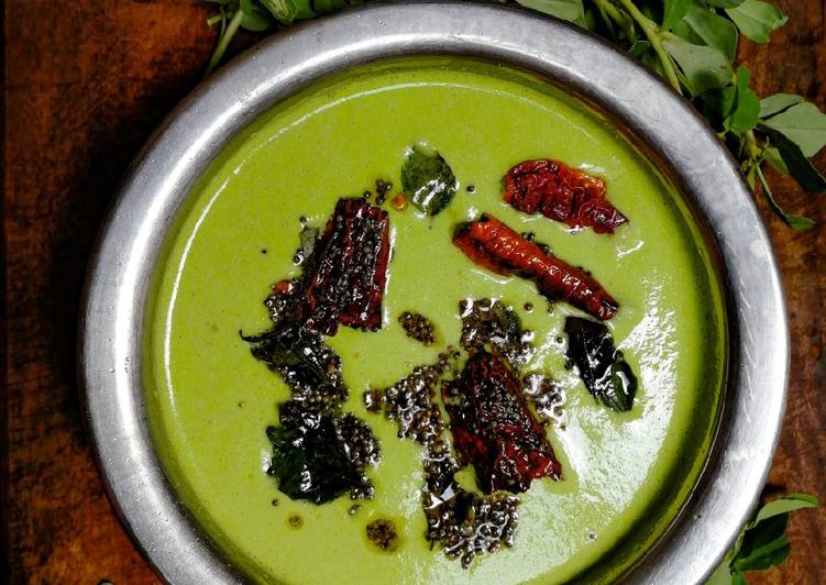 Steps to Prepare Any-night-of-the-week Fenugreek /Methi Leaves Tambuli or Tambli