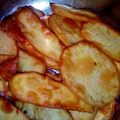 A picture of Fryed sweet potato.