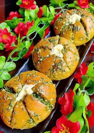 Foto resep Korean Garlic Cheese Bread