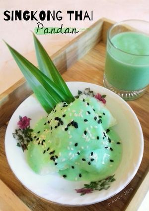 Foto resep 28 - Singkong Thai Pandan