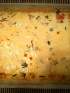 Una foto de Quiché de verduras