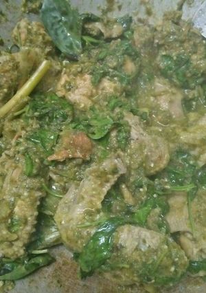 Foto resep Ayam bumbu hijau
