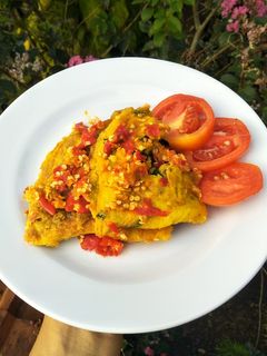 Foto resep Telur Dadar Geprek