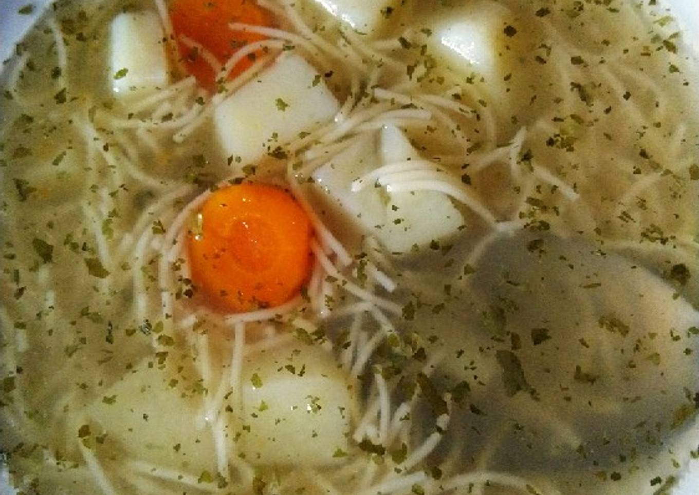 Soupe Poulet-Vermicelles