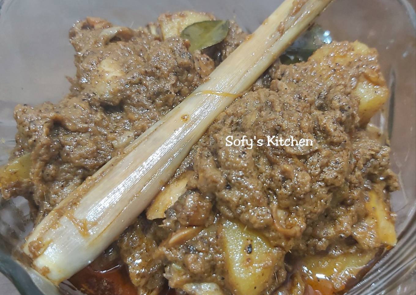 Kerang Kentang Rendang