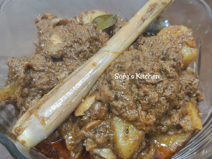  Resep bikin Kerang Kentang Rendang  nagih banget