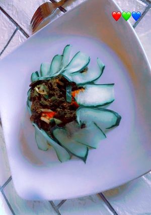 A picture of Moringa salad🥗.