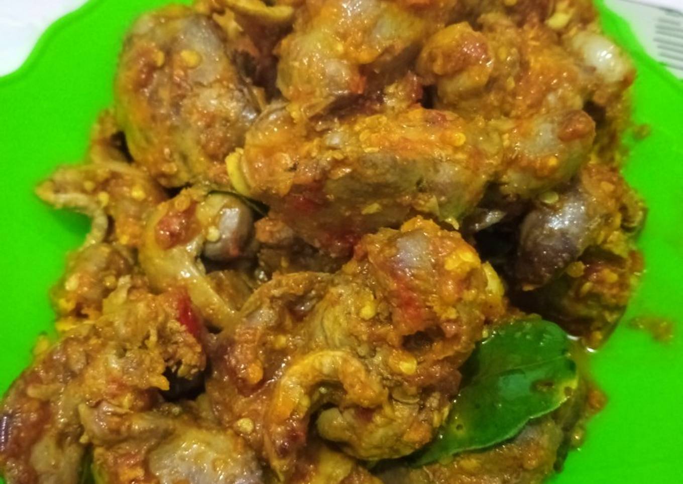 Balado Hati Ayam