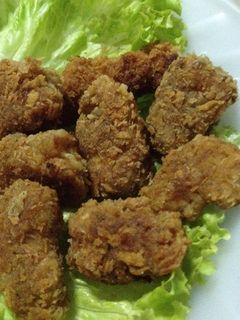 A picture of Popcorn Chicken Nuggets.