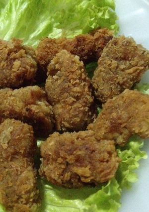 A picture of Popcorn Chicken Nuggets.