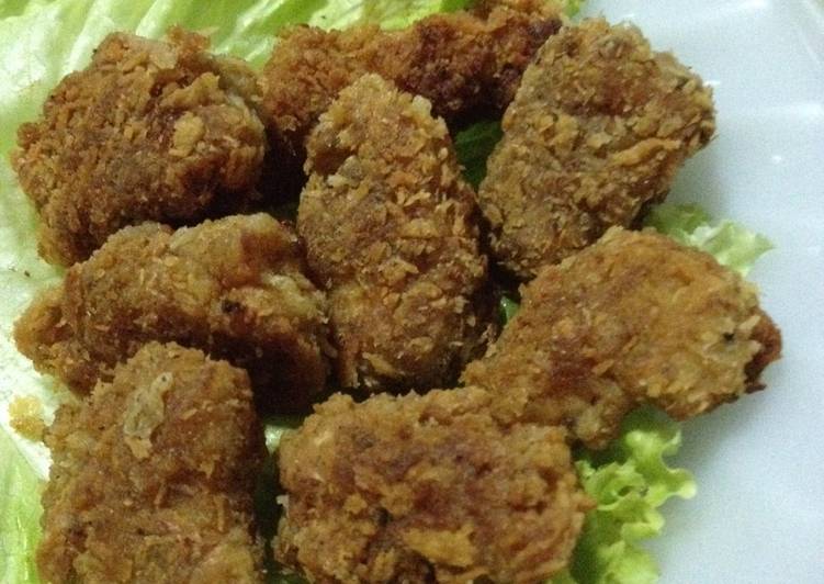 Simple Way to Make Ultimate Popcorn Chicken Nuggets