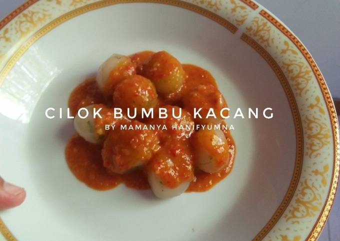 Resep Cilok Sederhana with Bumbu Kacang, Sempurna