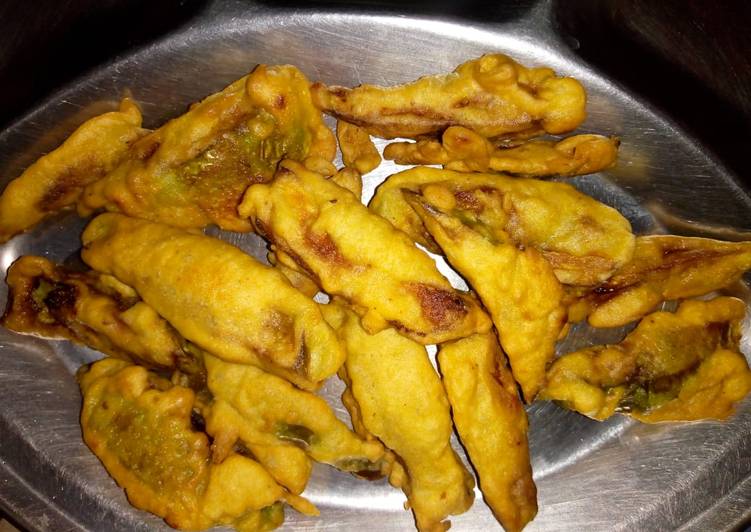 How to Prepare Favorite Brinjal fritters