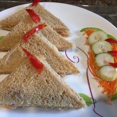A picture of Healthy Coleslaw Sandwiches.