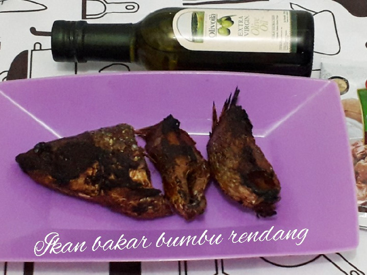 Resep Ikan bakar bumbu rendang with olive oil, Lezat Sekali