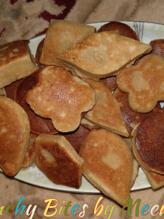 A picture of Meen's Munchy Pancakes.