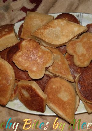 A picture of Meen's Munchy Pancakes.