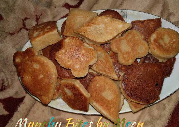 Meen's Munchy Pancakes Recipe