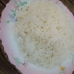 A picture of Plain boiled rice 🍚.