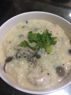 義大利野蕈雞肉燉飯 的食譜成品照片
