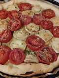 Tarte aux tomates et au chèvre 🐐🍅