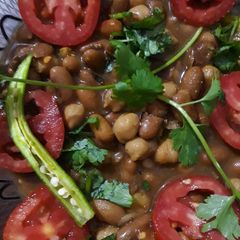 A picture of Pindi Chole.