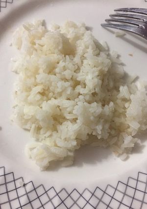 Una foto de Arroz blanco delicioso!