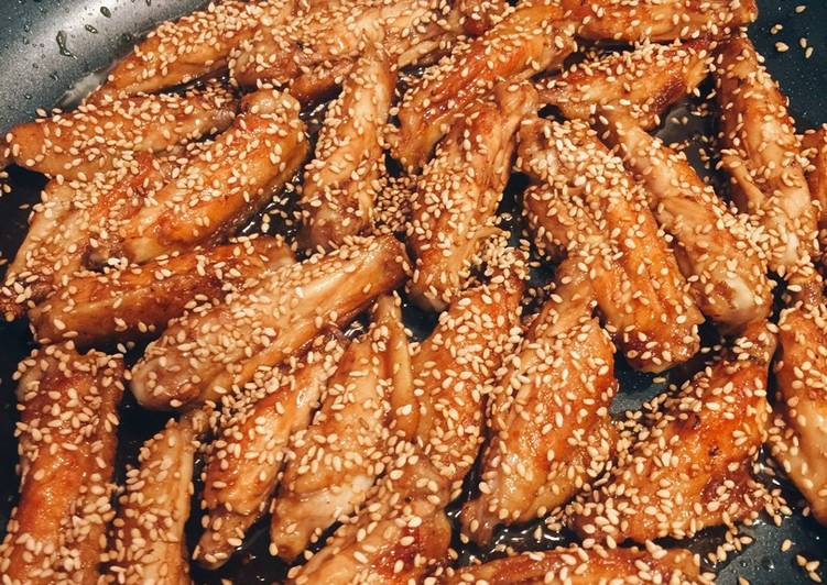 How to Prepare Any-night-of-the-week Honey Chicken with Sesame