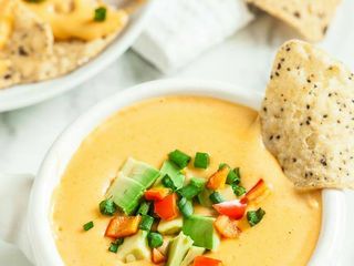 Homemade Nacho Queso Cheese Dip